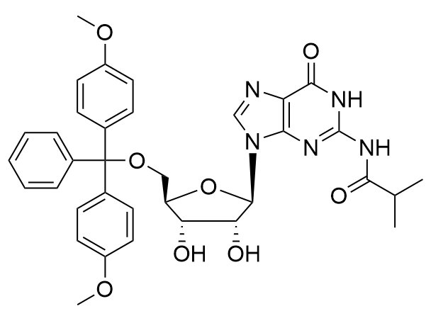 5'-O-(4,4'-二甲氧基三苯甲基)-N2-異丁酰基-2'-鳥苷